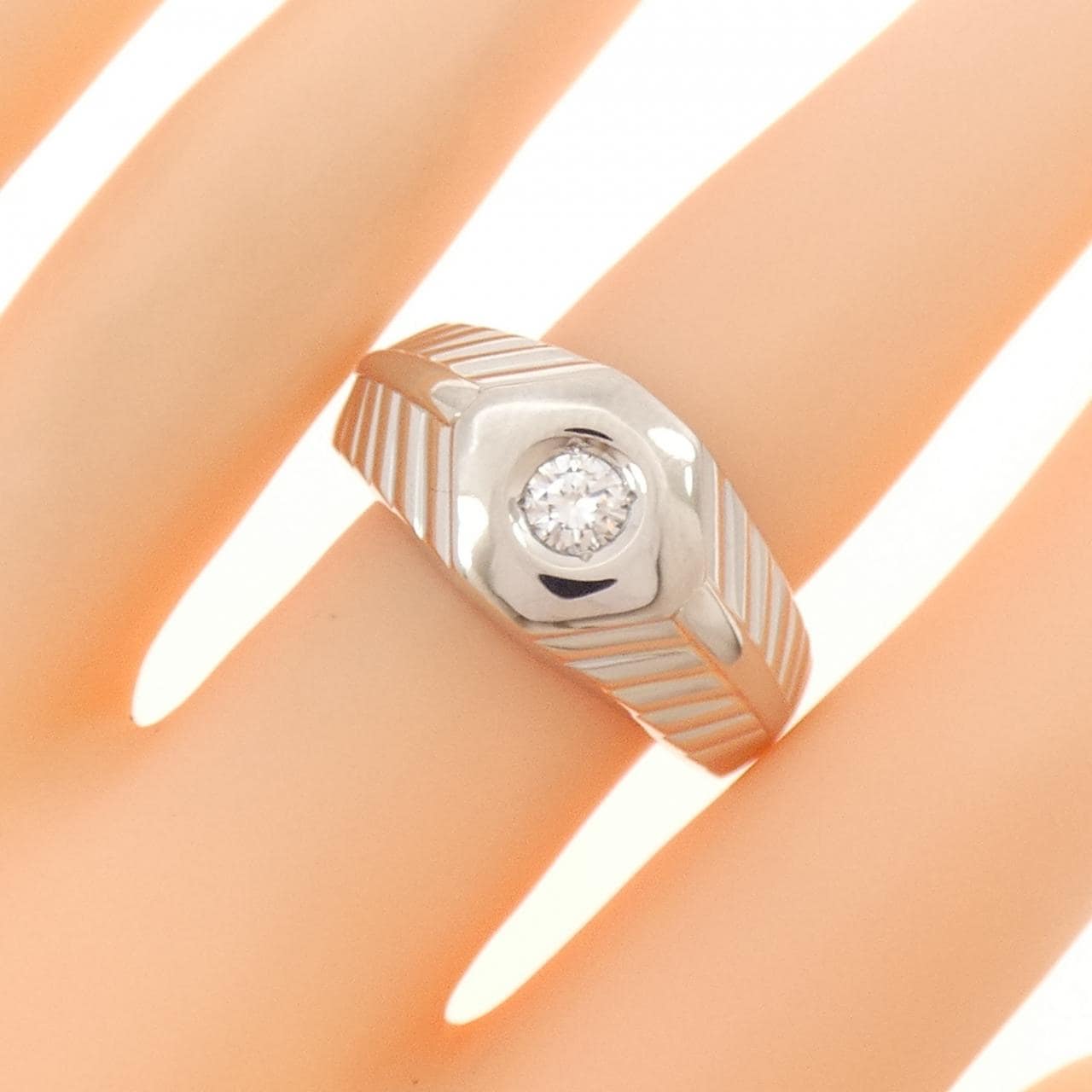 PT900 ダイヤモンド リング 0.23CT