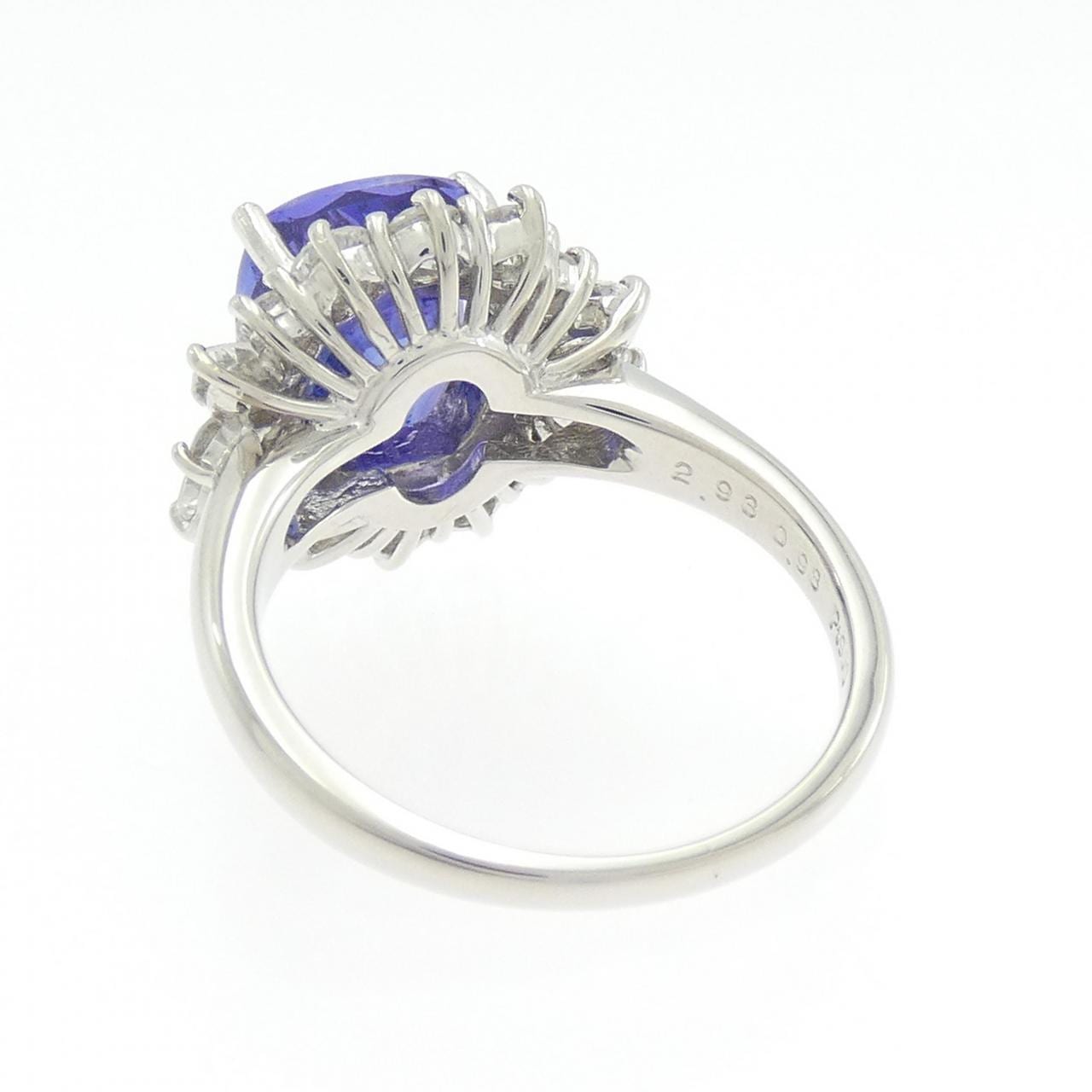 PT900 タンザナイト リング 2.93CT