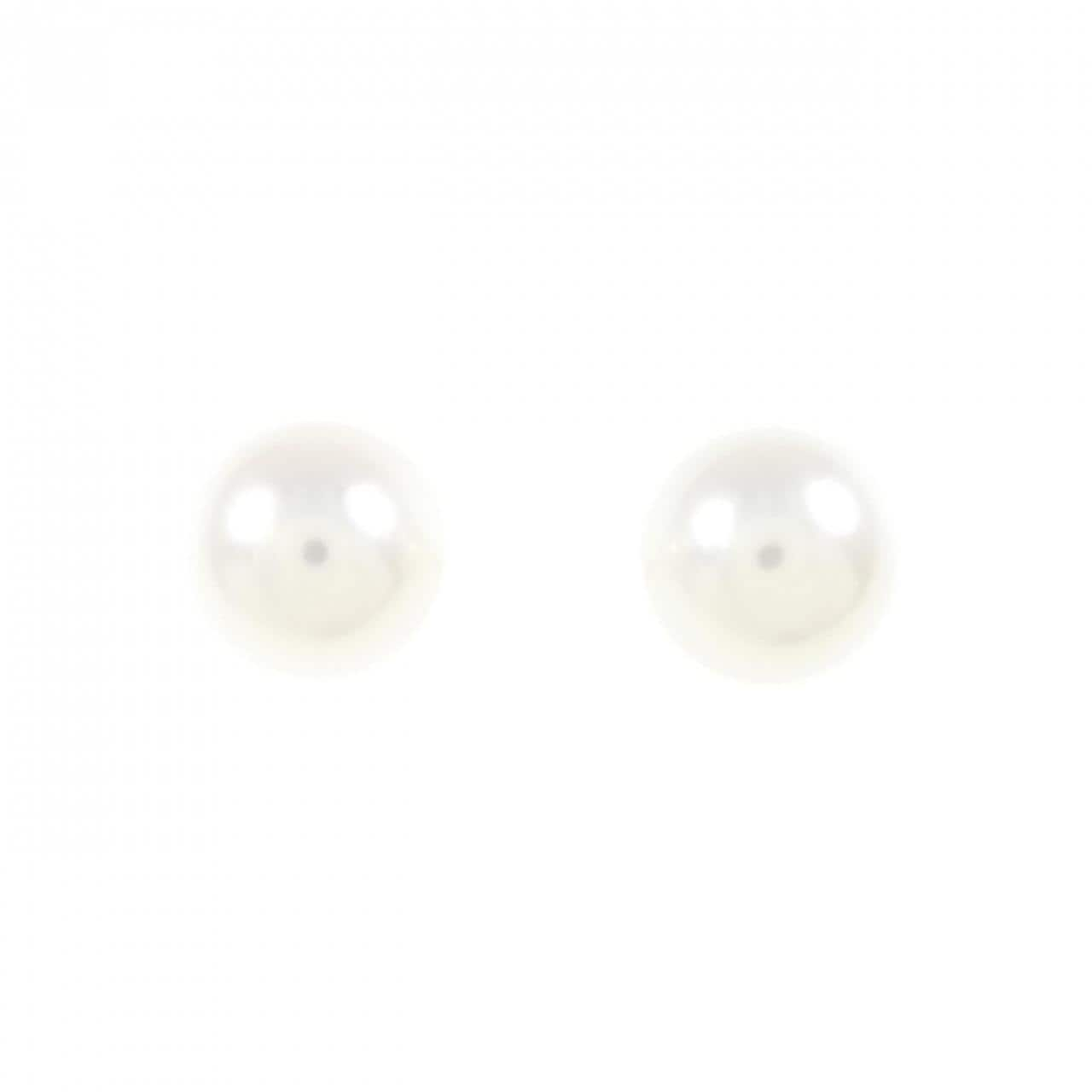 MIKIMOTO Akoya pearl earrings 6.9mm