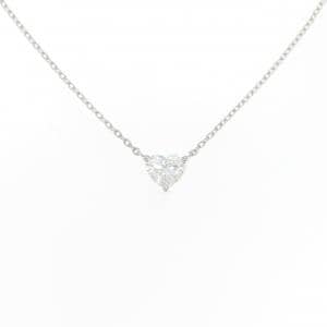 PT900/PT850 ダイヤモンド ネックレス 0.50CT D ハートシェイプ