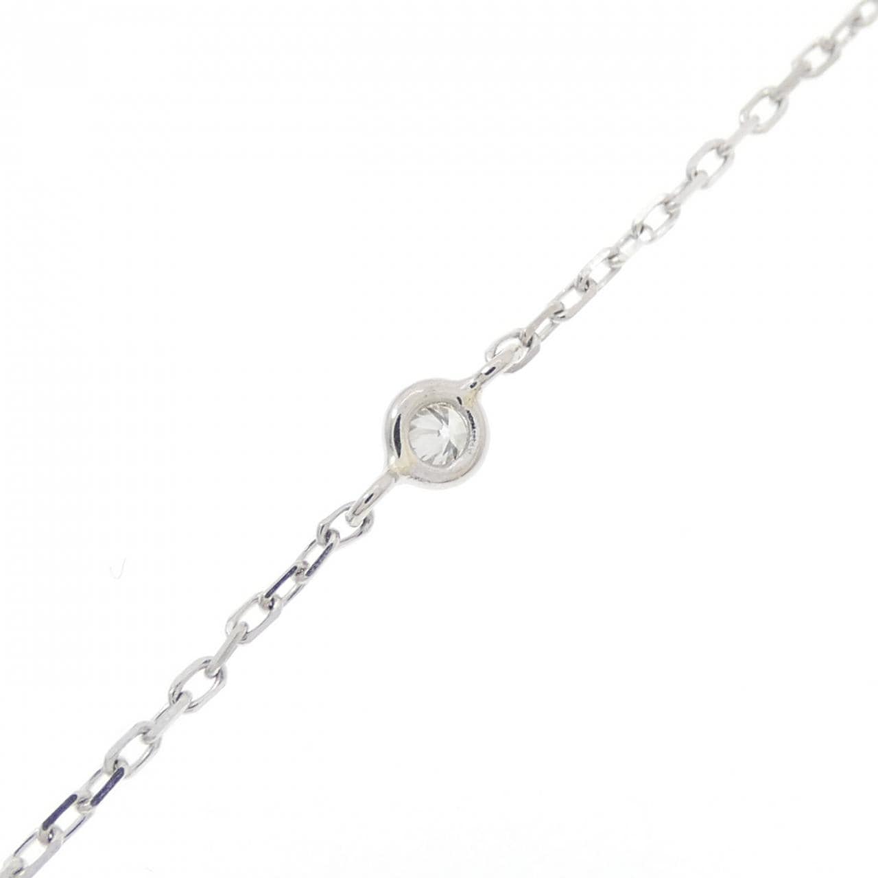 PT850 サファイヤ ネックレス 0.20CT