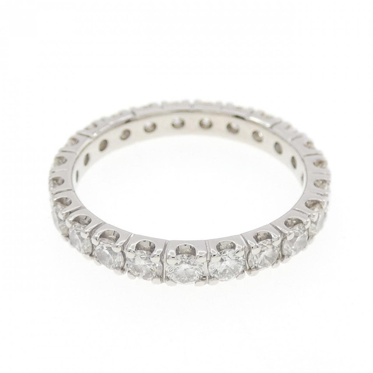 PT950 フルエタニティ ダイヤモンド リング 1.00CT