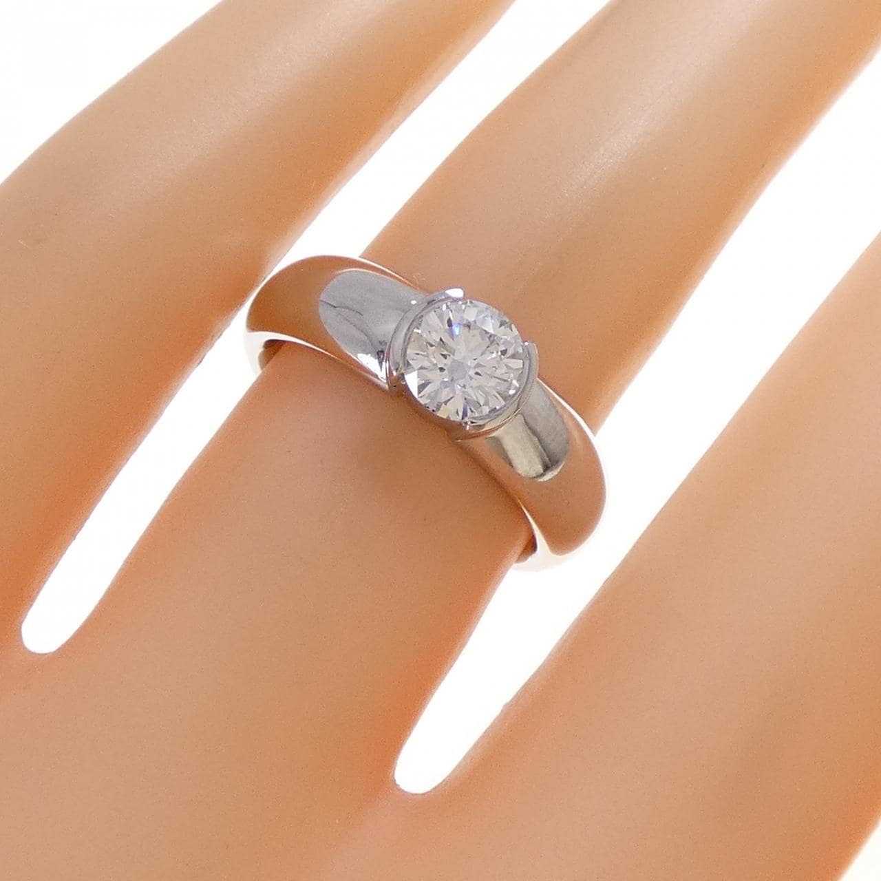 ティファニー ドッツ リング 0.59CT G VS1