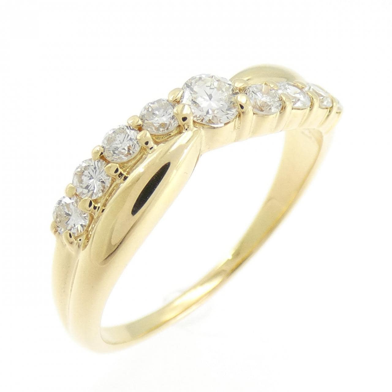 K18YG ダイヤモンド リング 0.51CT