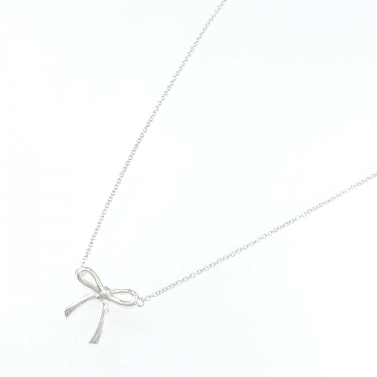 ティファニー ボウ ネックレス