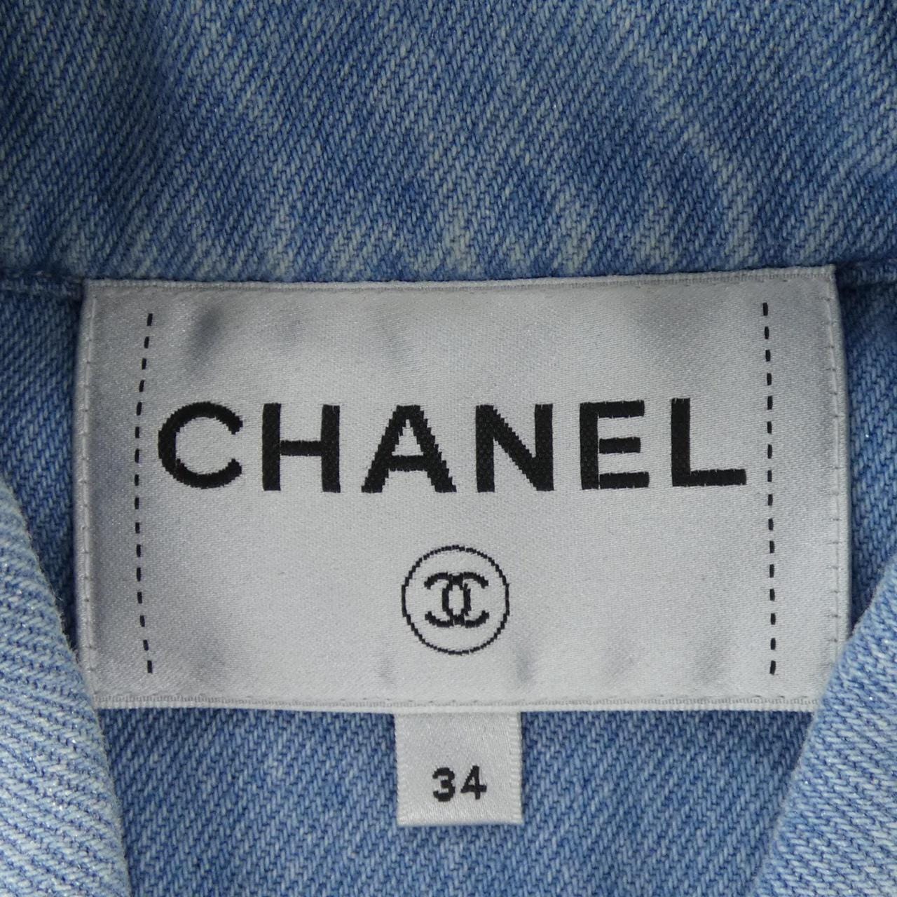 シャネル CHANEL LOOK22 P76208V68528 デニムジャケット