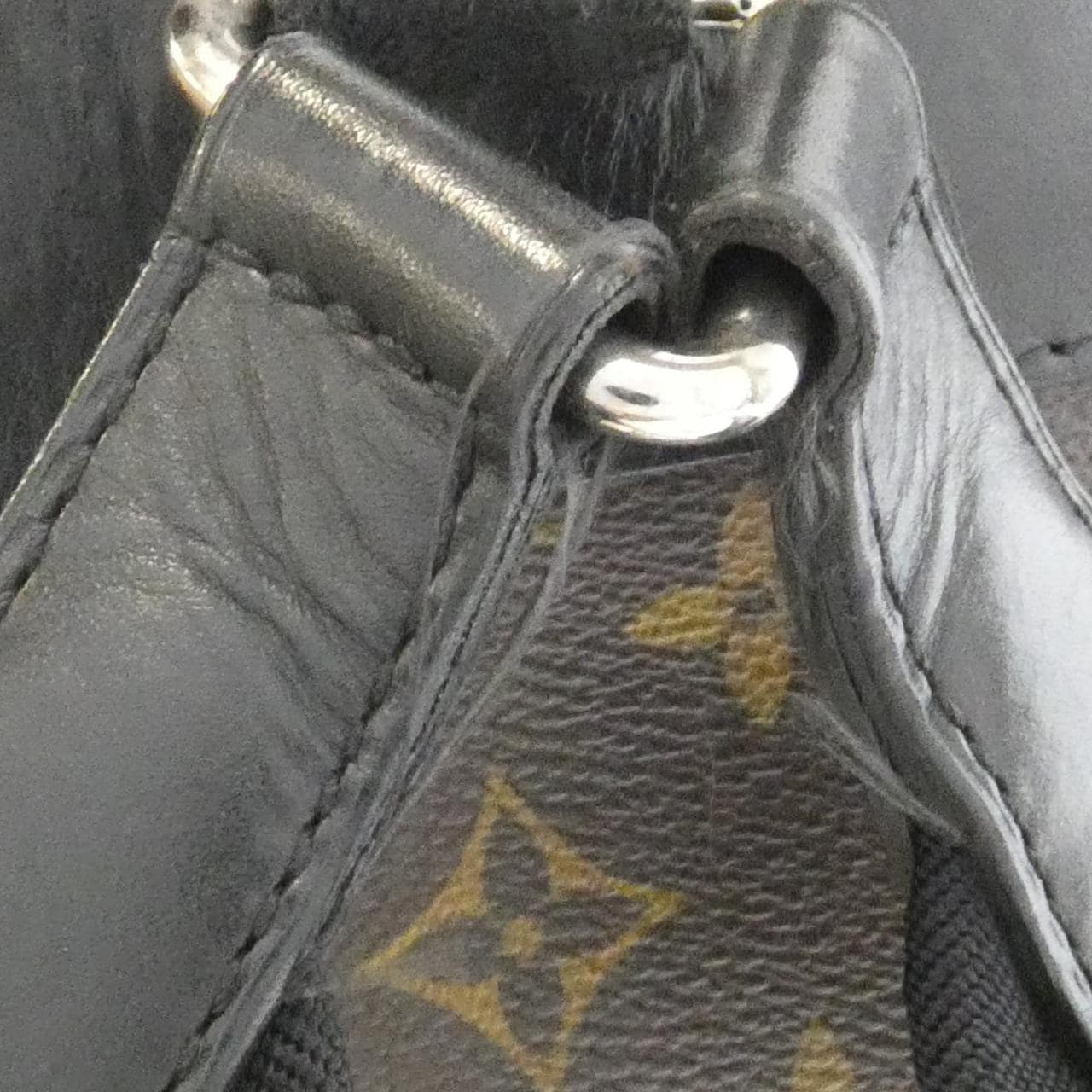 ルイヴィトン モノグラム マカサー クリストファー MM M43735 リュックサック