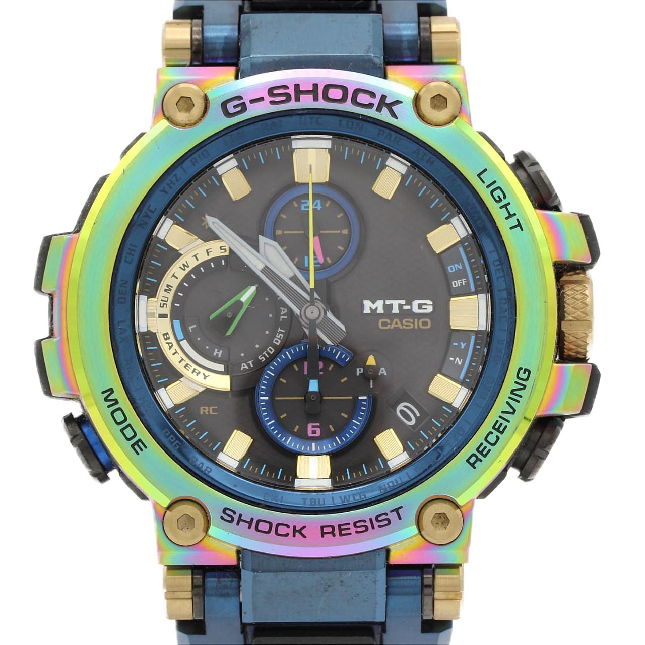 カシオ G-SHOCK･MT-G･20th Anniversary 電波時計 MTG-B1000RB-2AJR その他 ソーラークォーツ