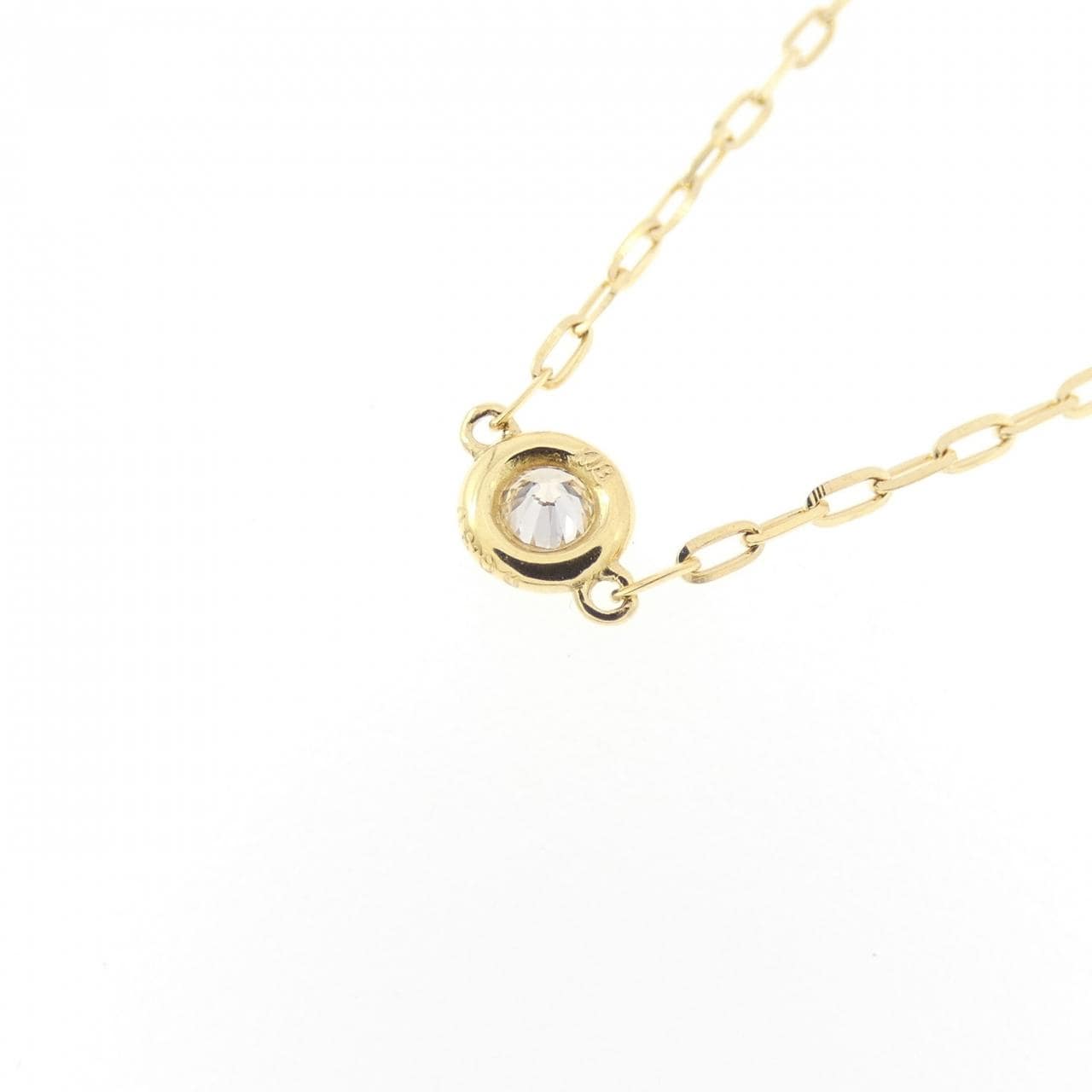 K18YG ダイヤモンド ネックレス 0.30CT