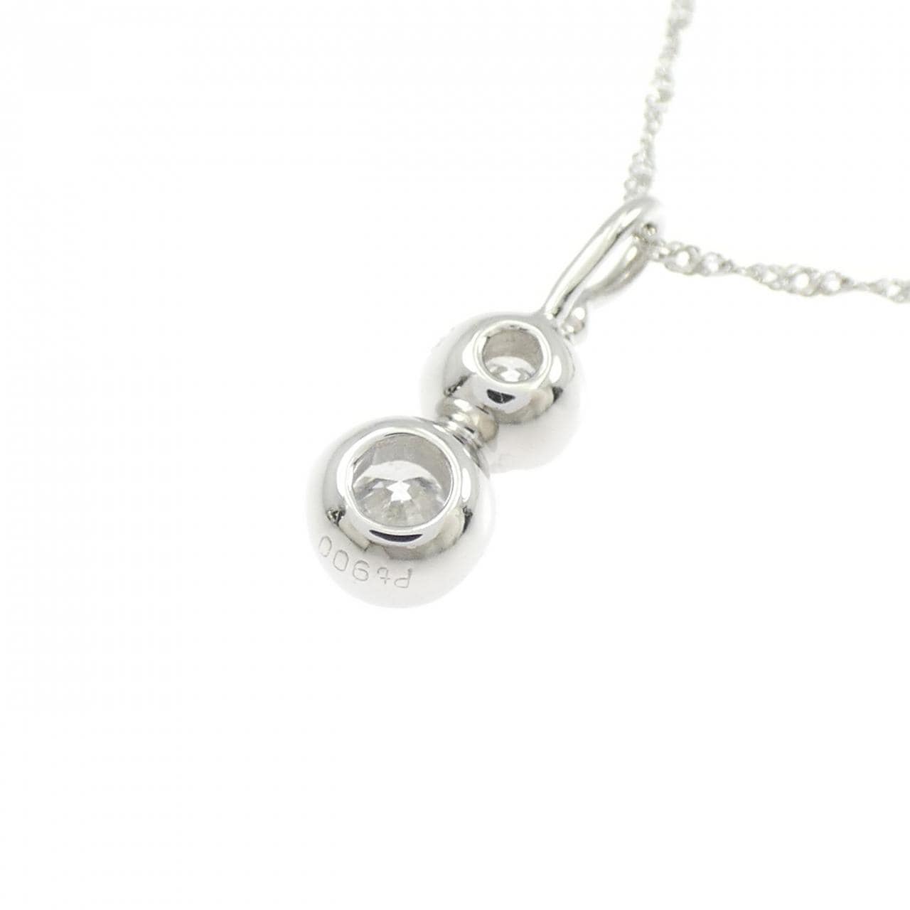 PT900/PT850 ダイヤモンド ネックレス 0.30CT