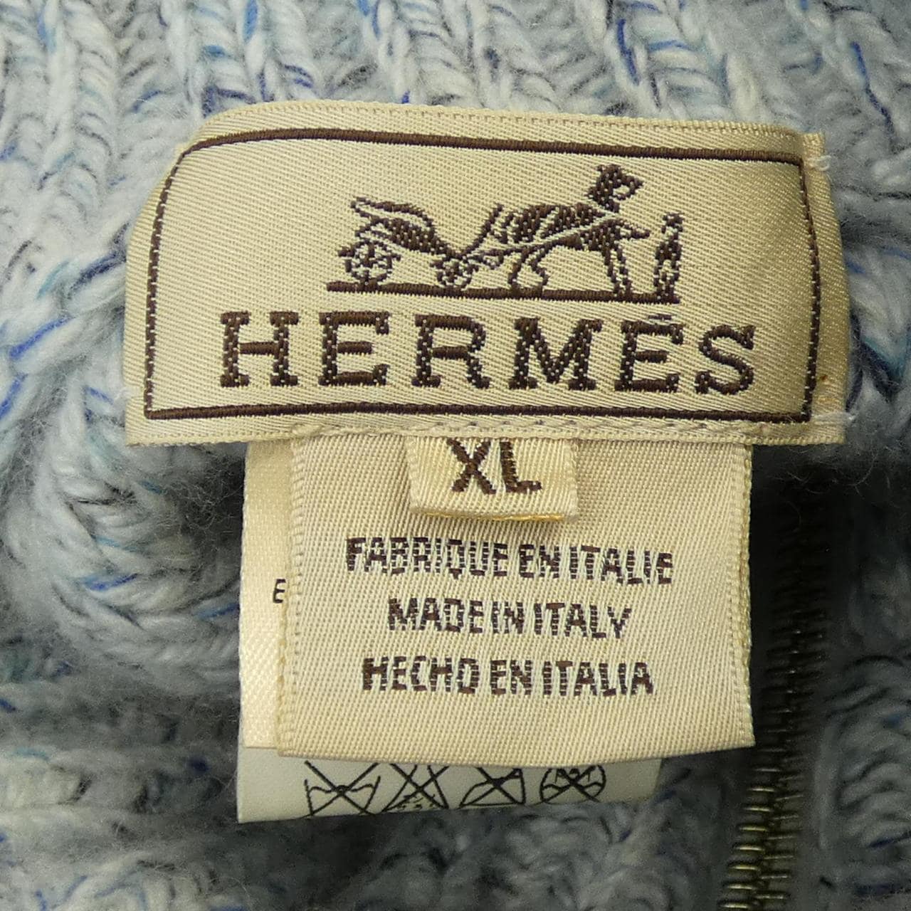 【ヴィンテージ】エルメス HERMES カーディガン