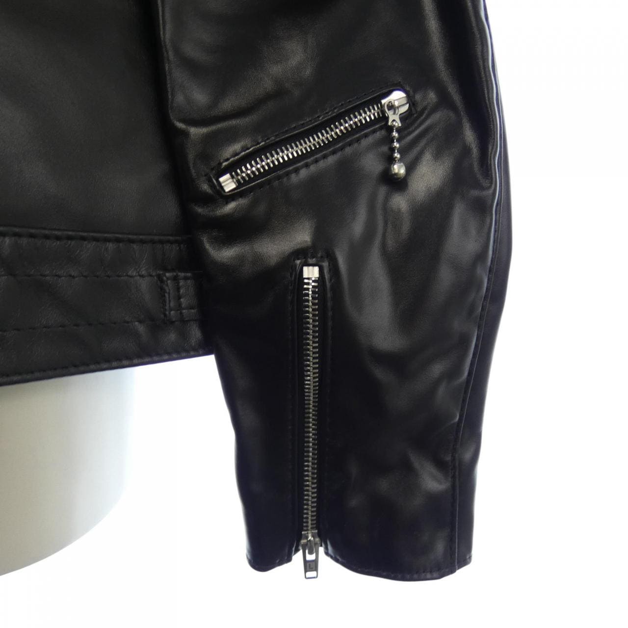 モンクレール ジーニアス MONCLER GENIUS LEWIS LEATHERS FRAGMENT DWAYNE CYCLONE レザーライダースジャケット