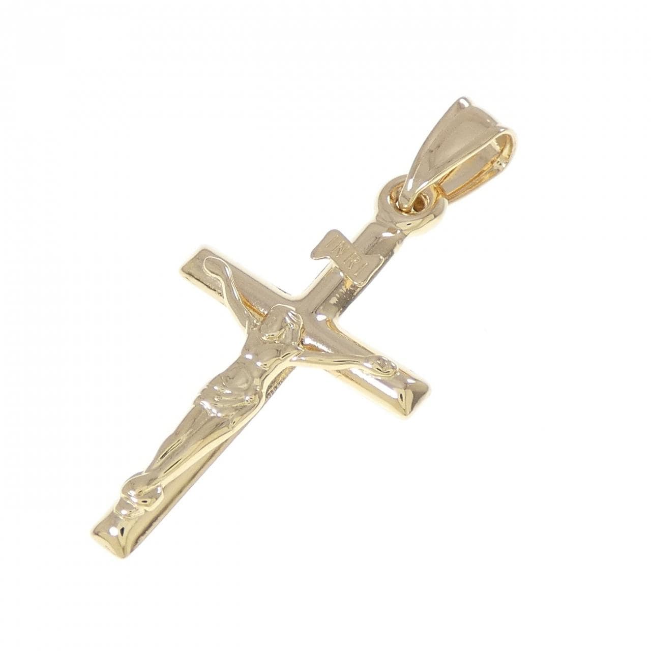 K18YG クロス ペンダント