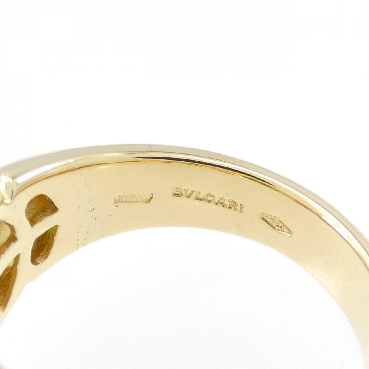 [vintage] BVLGARI Peridot Ring