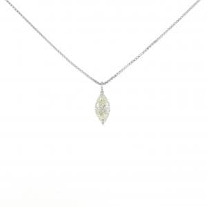 K18WG ダイヤモンド ネックレス 0.30CT