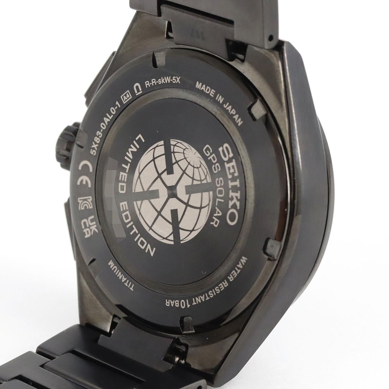 SEIKO Astron GPS 电波腕表 限量版 5X83-0AL0-1/SBXC171 TI 太阳能石英