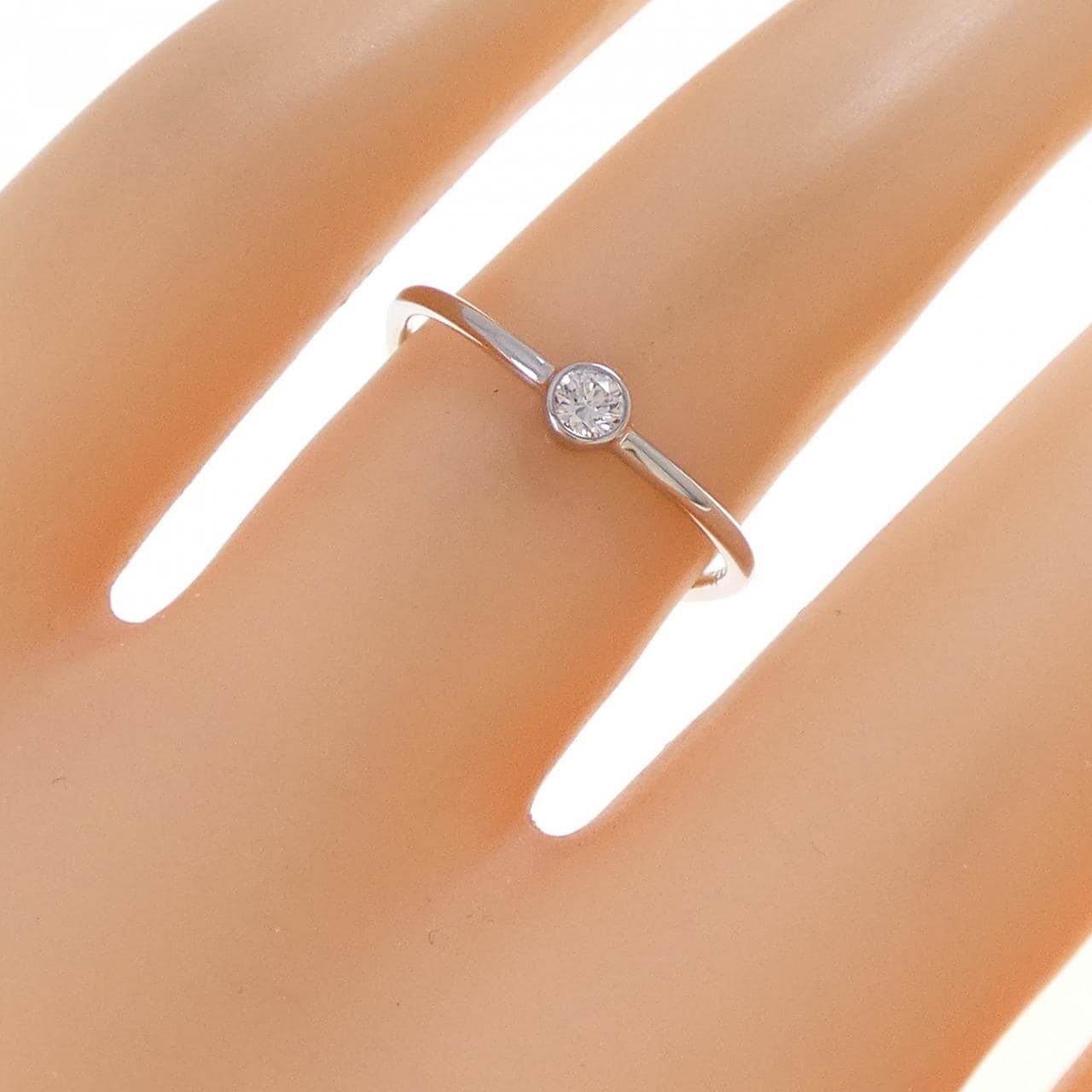 ティファニー ウェーブシングルロウ リング