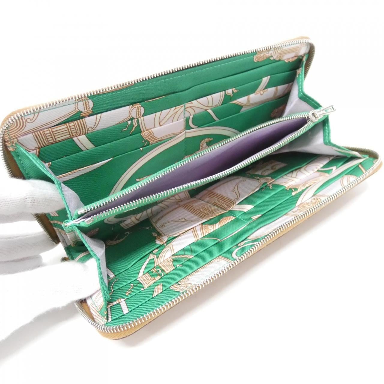 エルメス EX-LIBRIS シルク イン クラシック 070668CK 財布