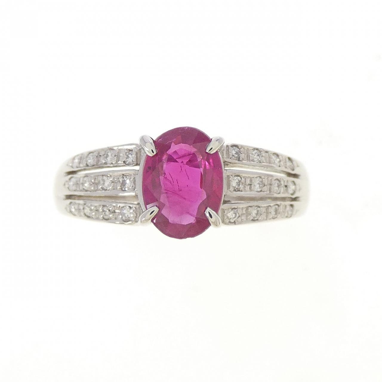 PT900 ルビー リング 0.81CT
