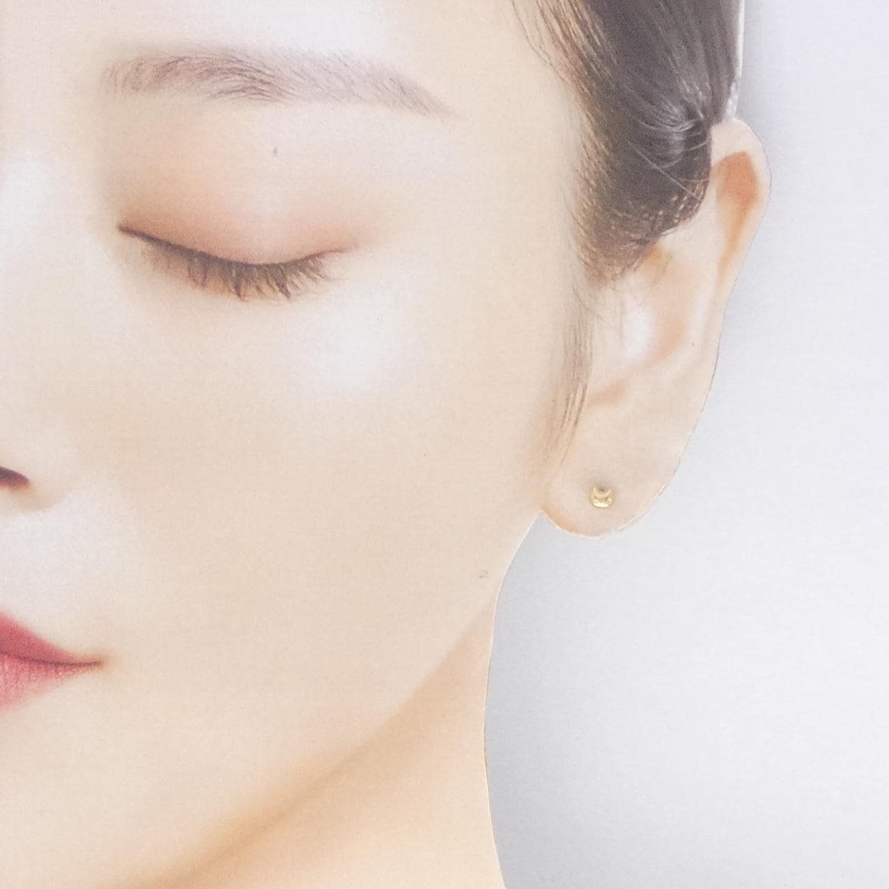 K18YG キャット×フィッシュ ピアス