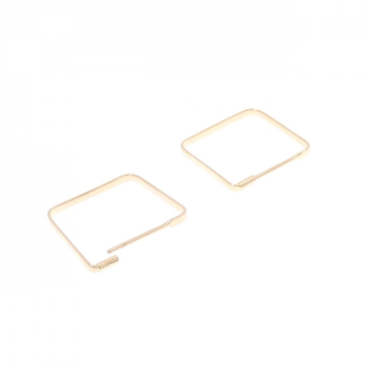 K18PG earrings