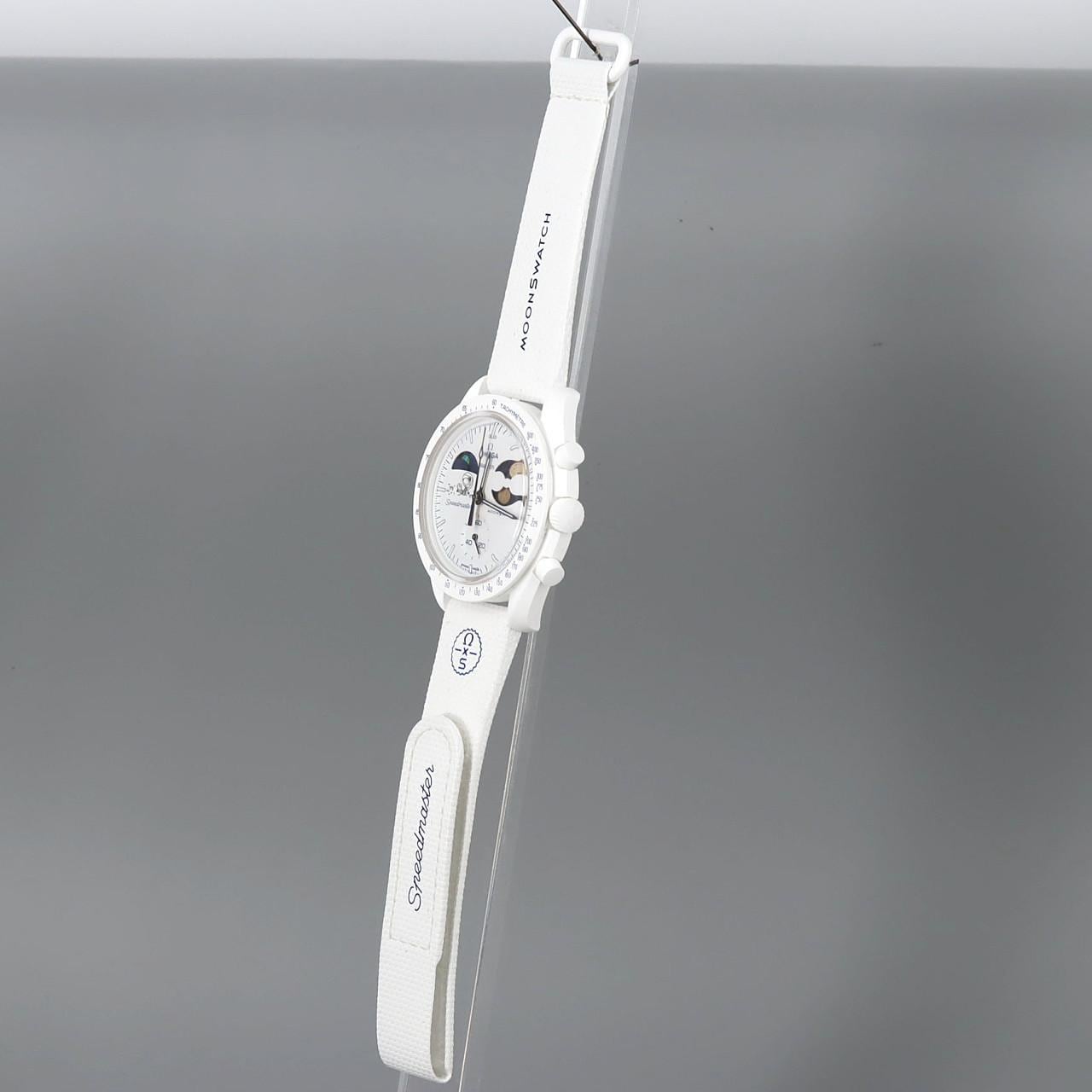 スウォッチ スウォッチxオメガ ミッショントゥザムーンフェイズ スヌーピー SO33W701L バイオセラミック クォーツ