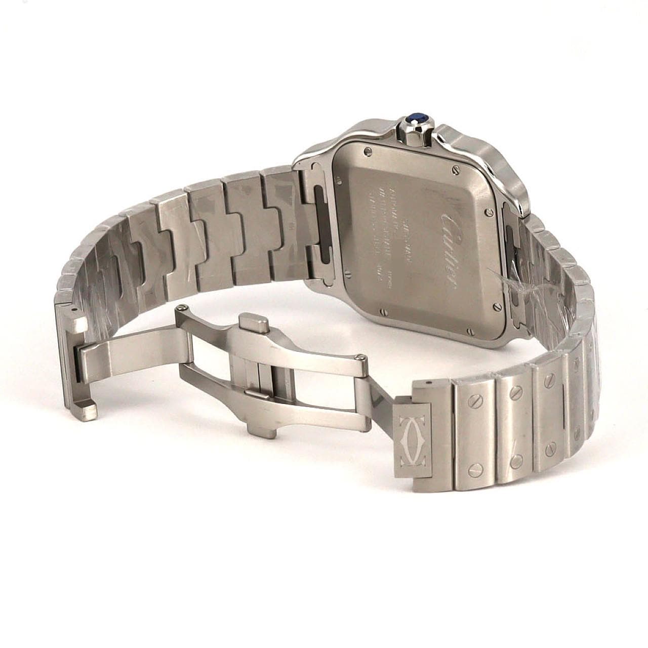 【新品】カルティエ サントス･ドゥ･カルティエLM WSSA0096 SS 自動巻