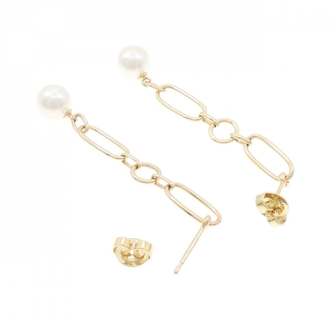 MIKIMOTO M-Code Earrings 6.8mm