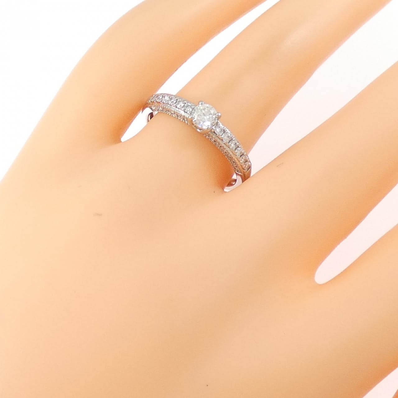 PT900 ダイヤモンド リング 0.224CT