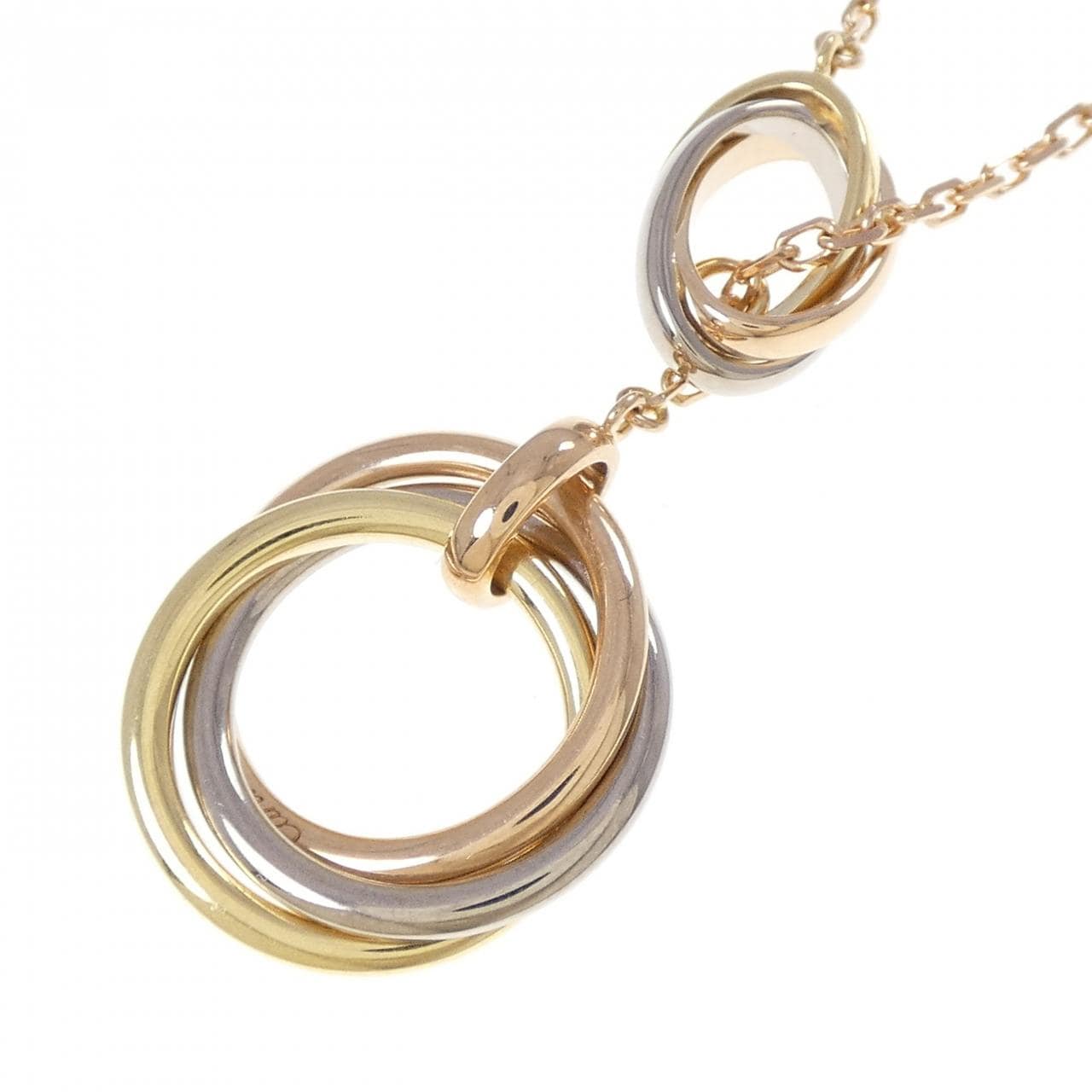 カルティエ トゥフォートリニティ ネックレス