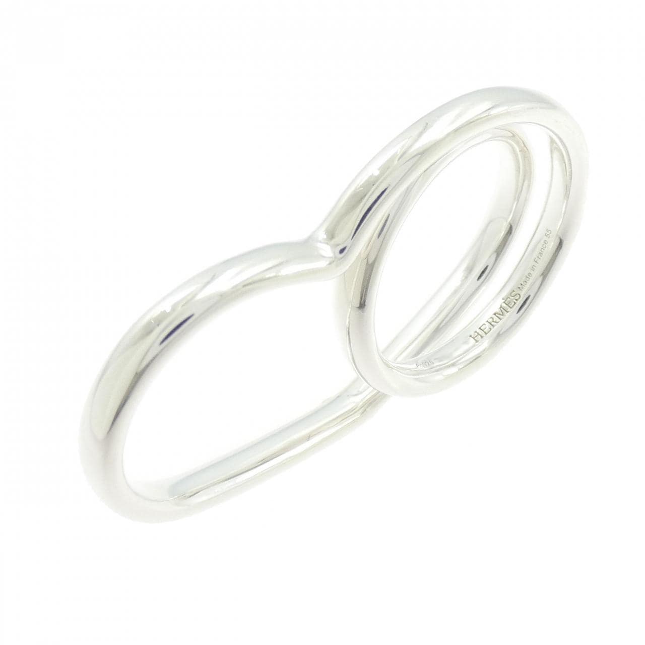 エルメス ヴェルティージュ クール ダブル リング