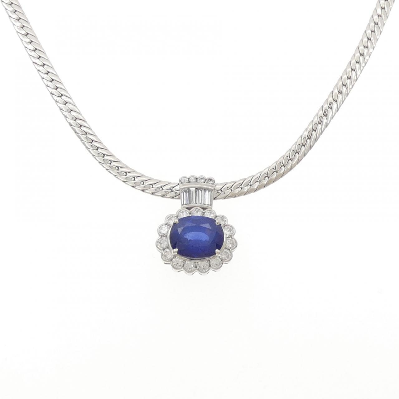 PT900/PT850 サファイヤ ネックレス 4.75CT