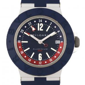 【ノーメンテナンス還元価格】ブルガリ ブルガリアルミニウムGMT BB40ATGMT/103554 アルミニウム 自動巻