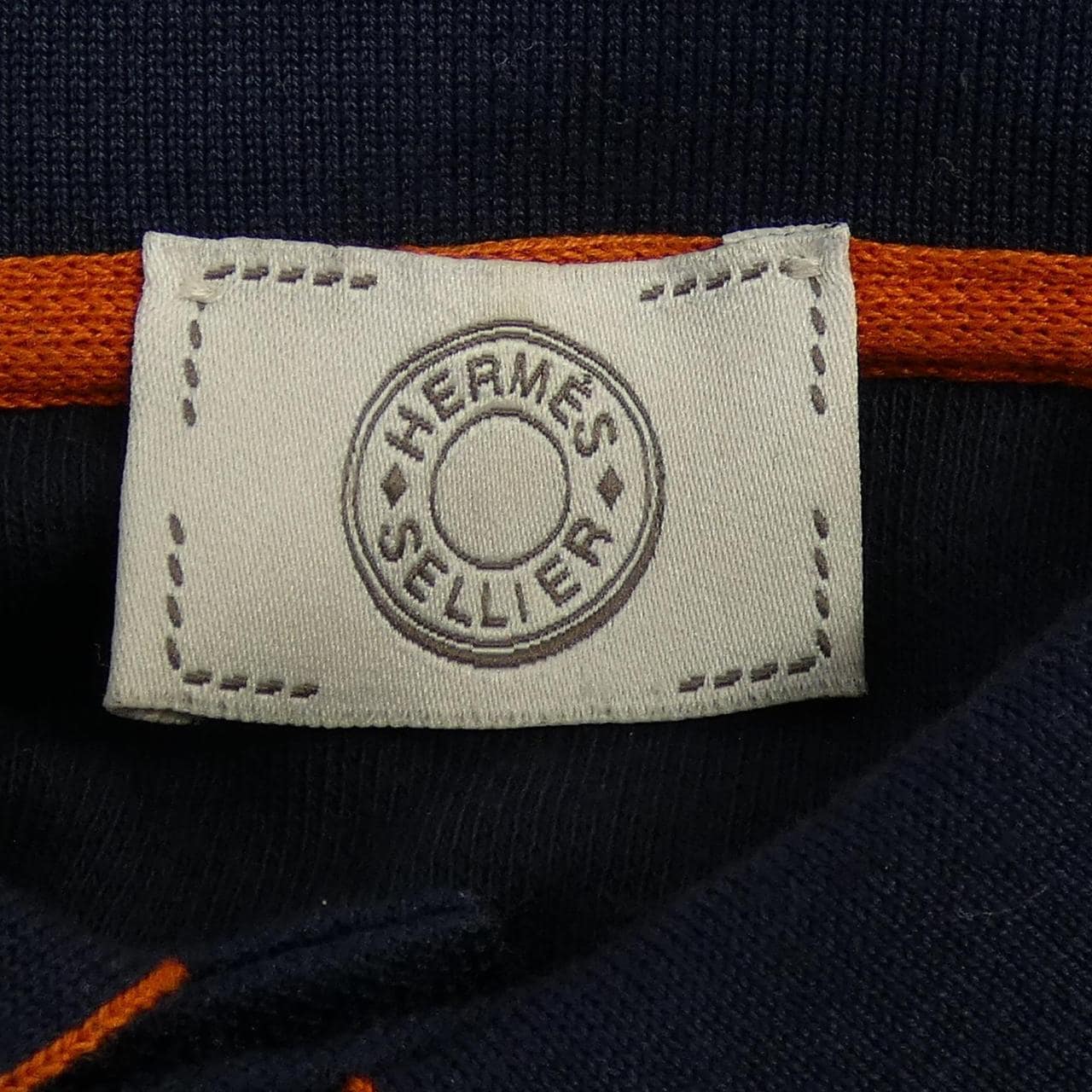 エルメス HERMES クルードセル SELLIER H800271E ドゥブル･ジュー ポロシャツ