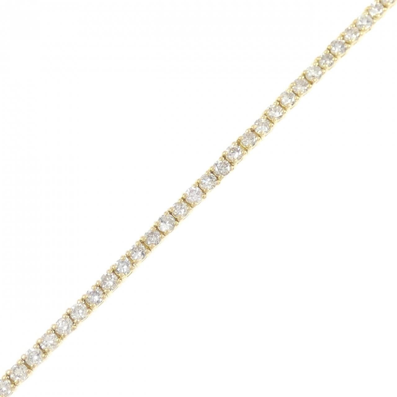 K18YG ダイヤモンド ブレスレット 2.00CT