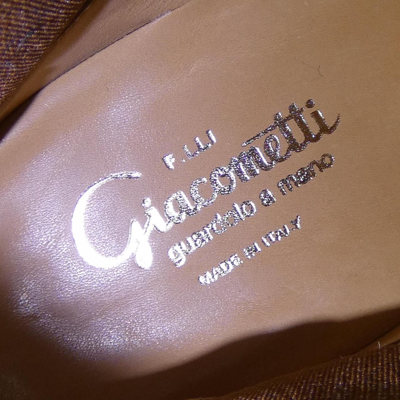 F．LLI GIACOMETTI FG434 ブーツ