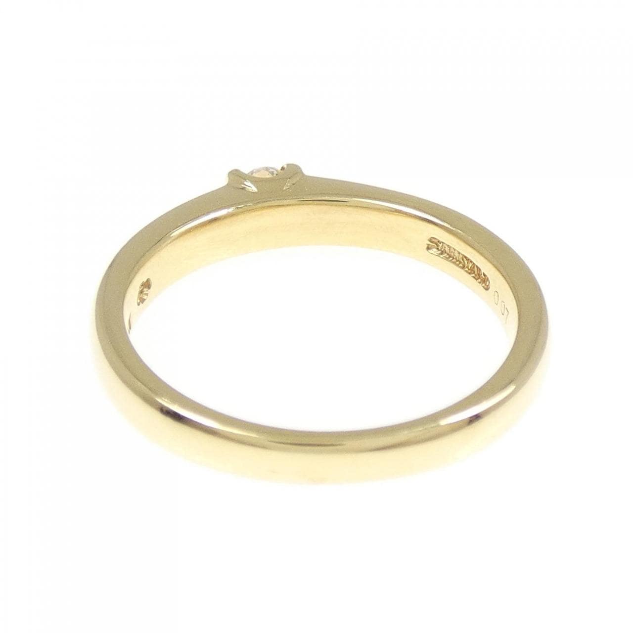 K18YG ダイヤモンド リング 0.07CT