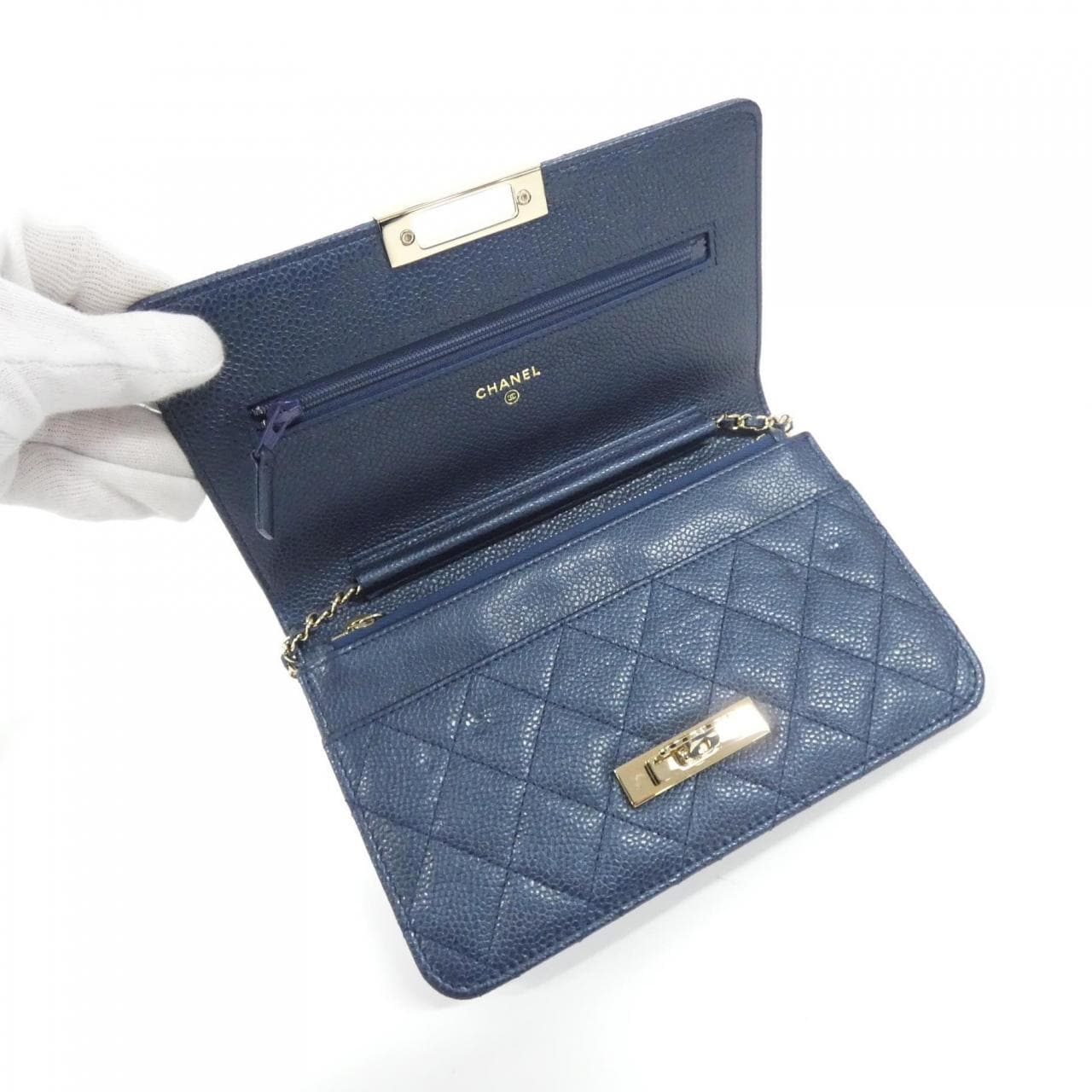 シャネル 80766 チェーンウォレット