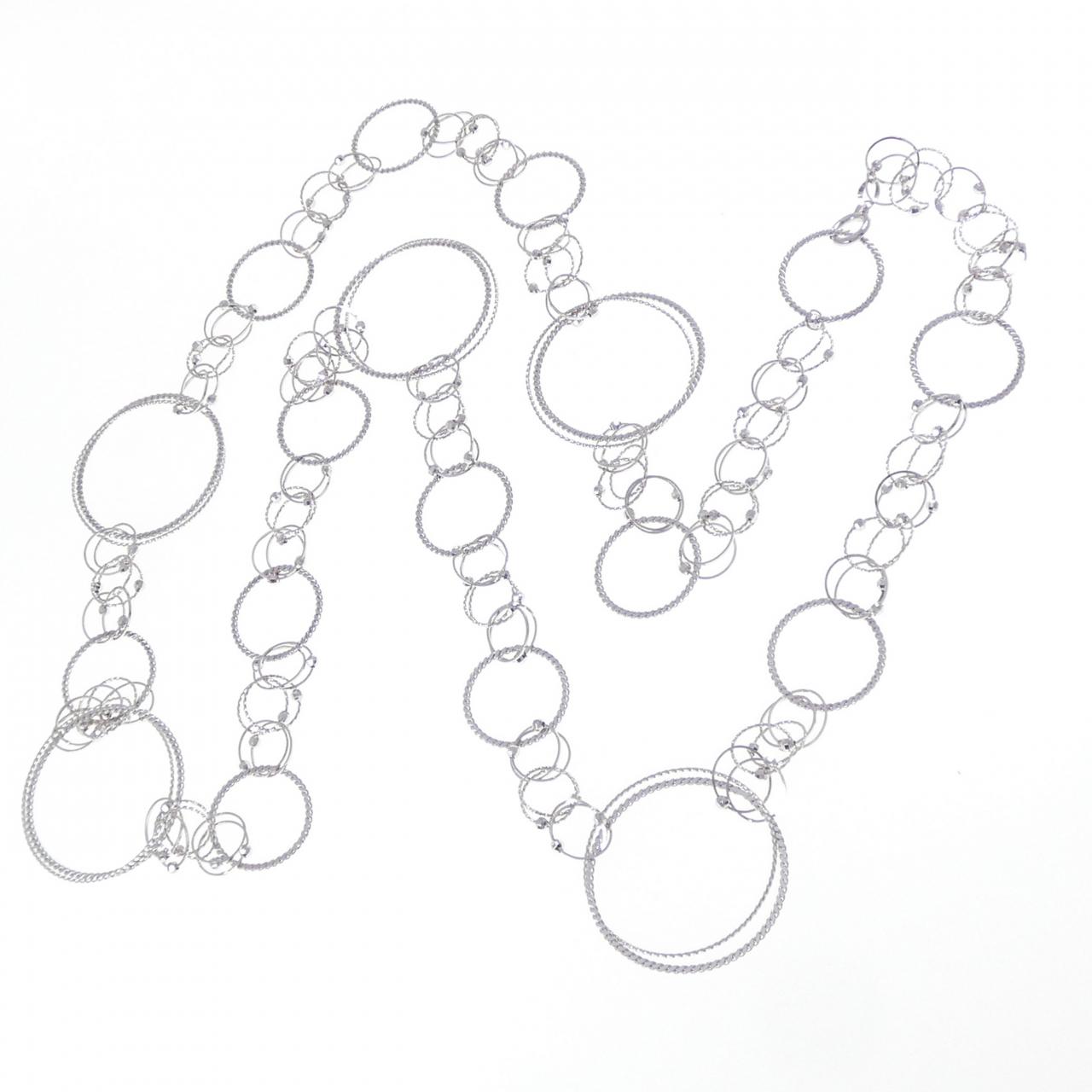 K18WG ネックレス