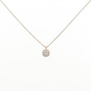 K18PG ダイヤモンド ネックレス 0.30CT