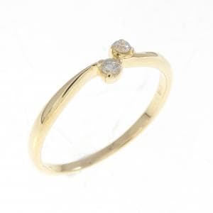 K18YG ダイヤモンド リング