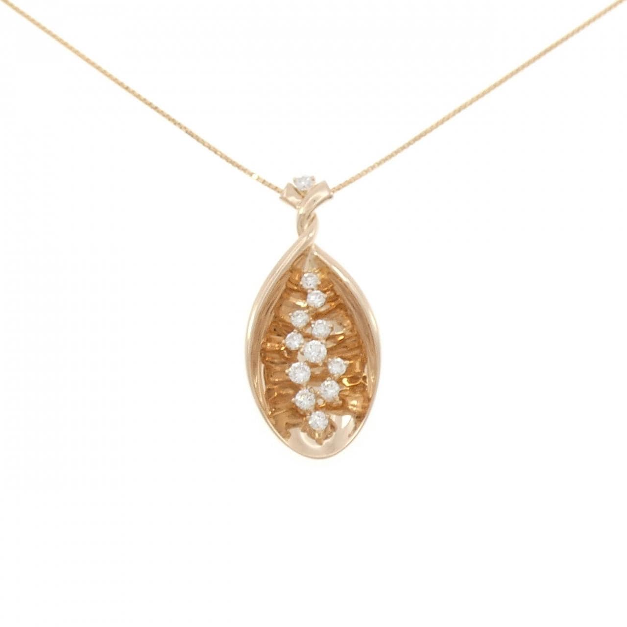 K18PG ダイヤモンド ネックレス 0.55CT