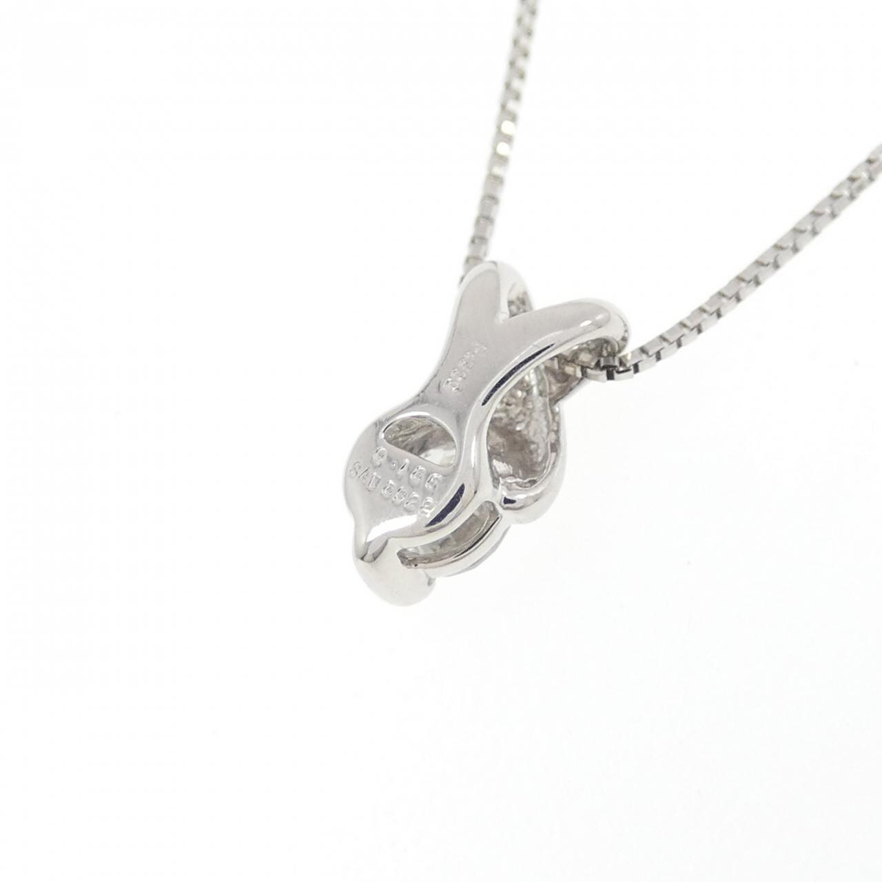 PT900/PT850 ダイヤモンド ネックレス 0.186CT