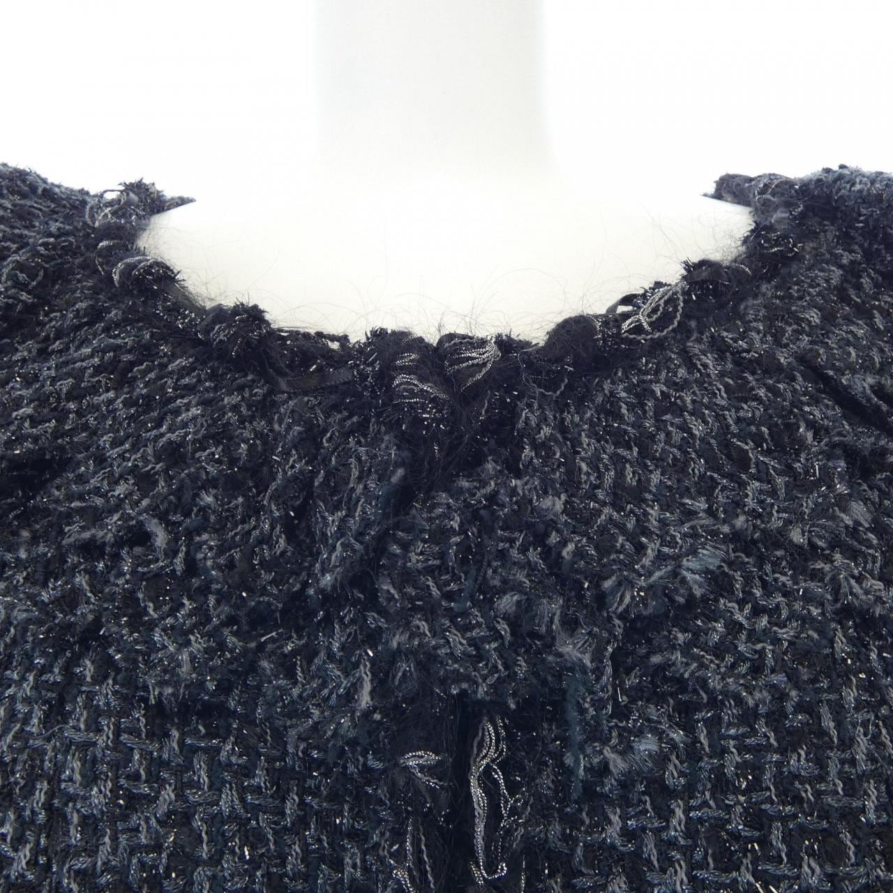 シャネル CHANEL P28902V18105 06A ノーカラージャケット