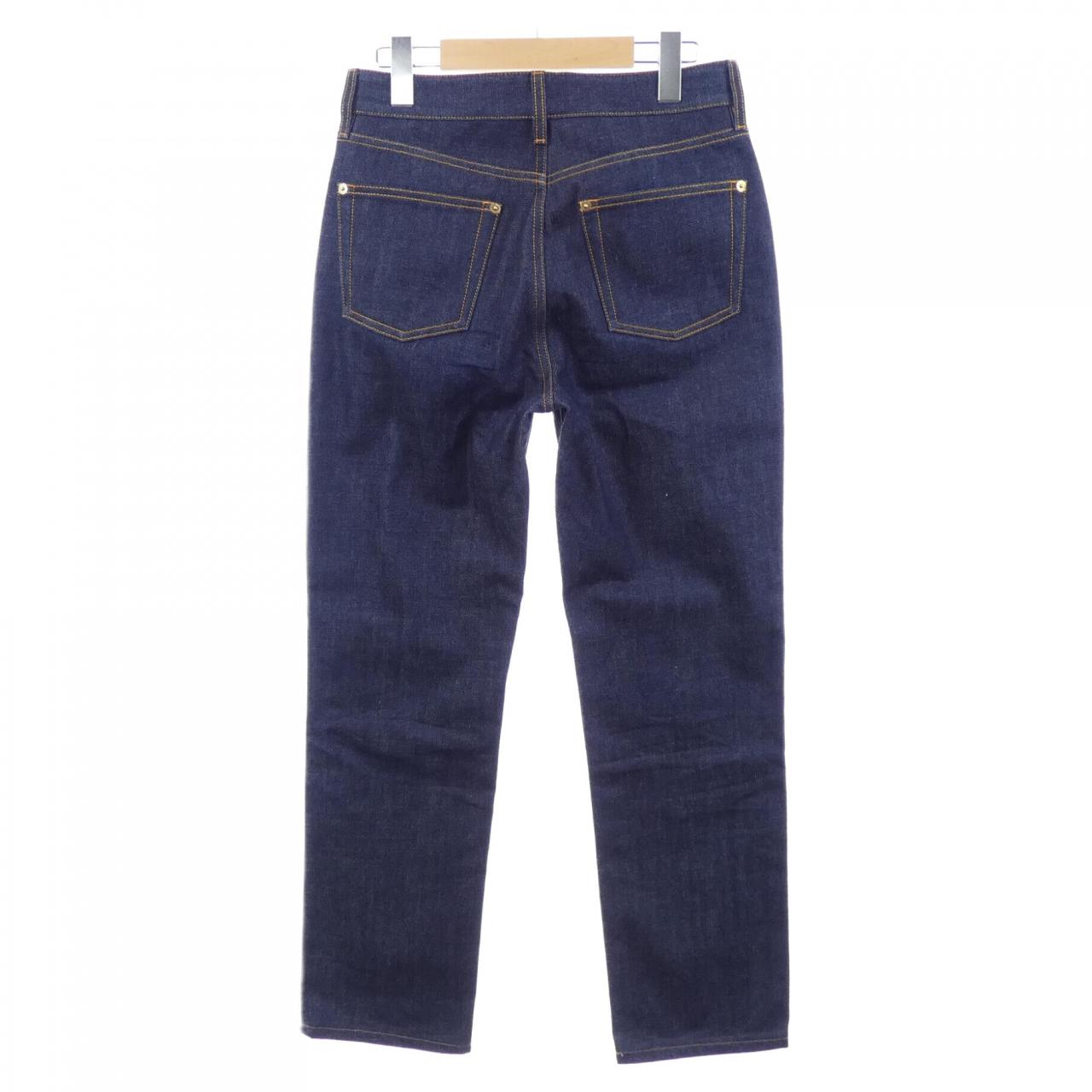 ルイヴィトン LOUIS VUITTON インディゴブルーモノグラムパッチジーンズ FPPA09GM1 ジーンズ