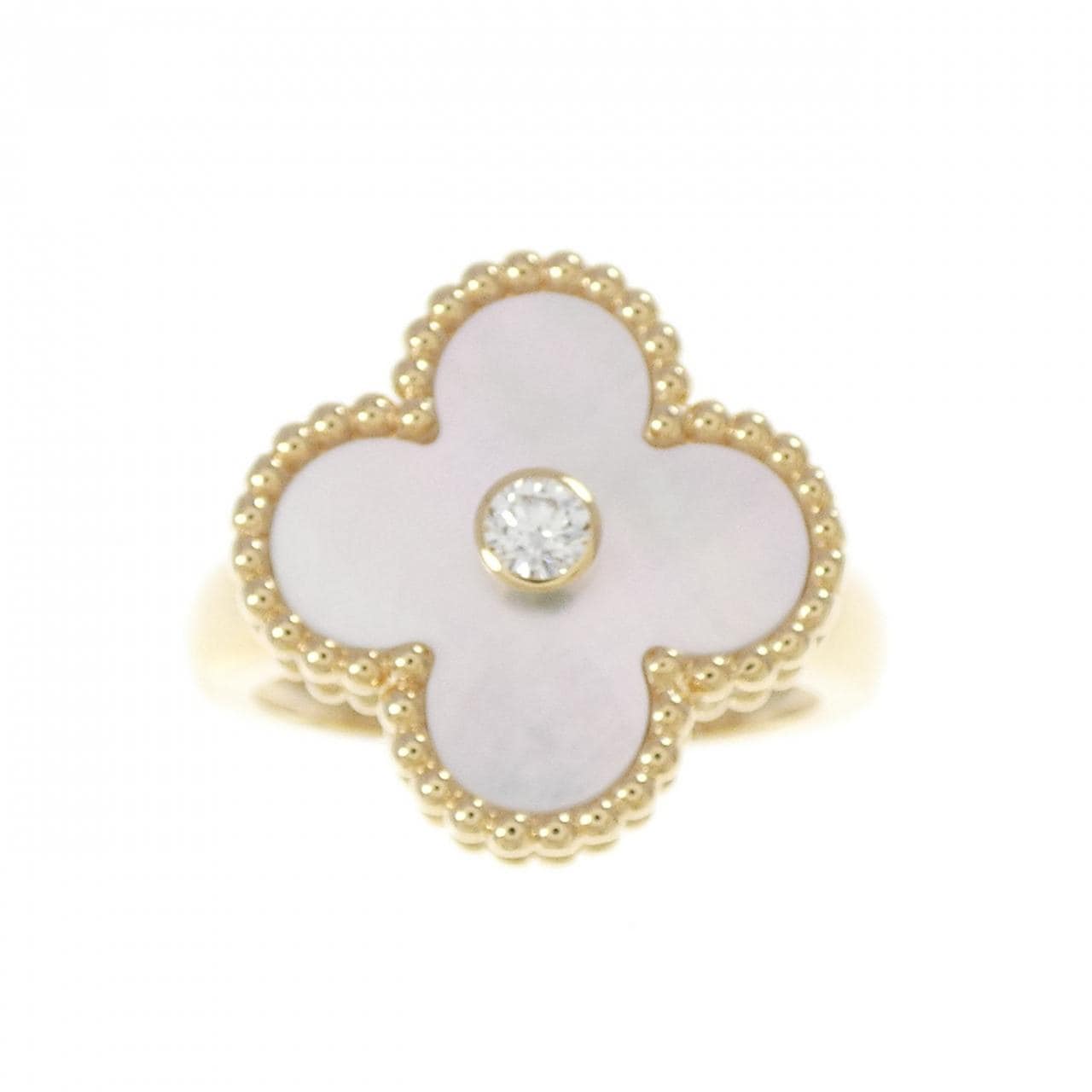 ヴァンクリーフ&アーペル ヴィンテージアルハンブラ リング