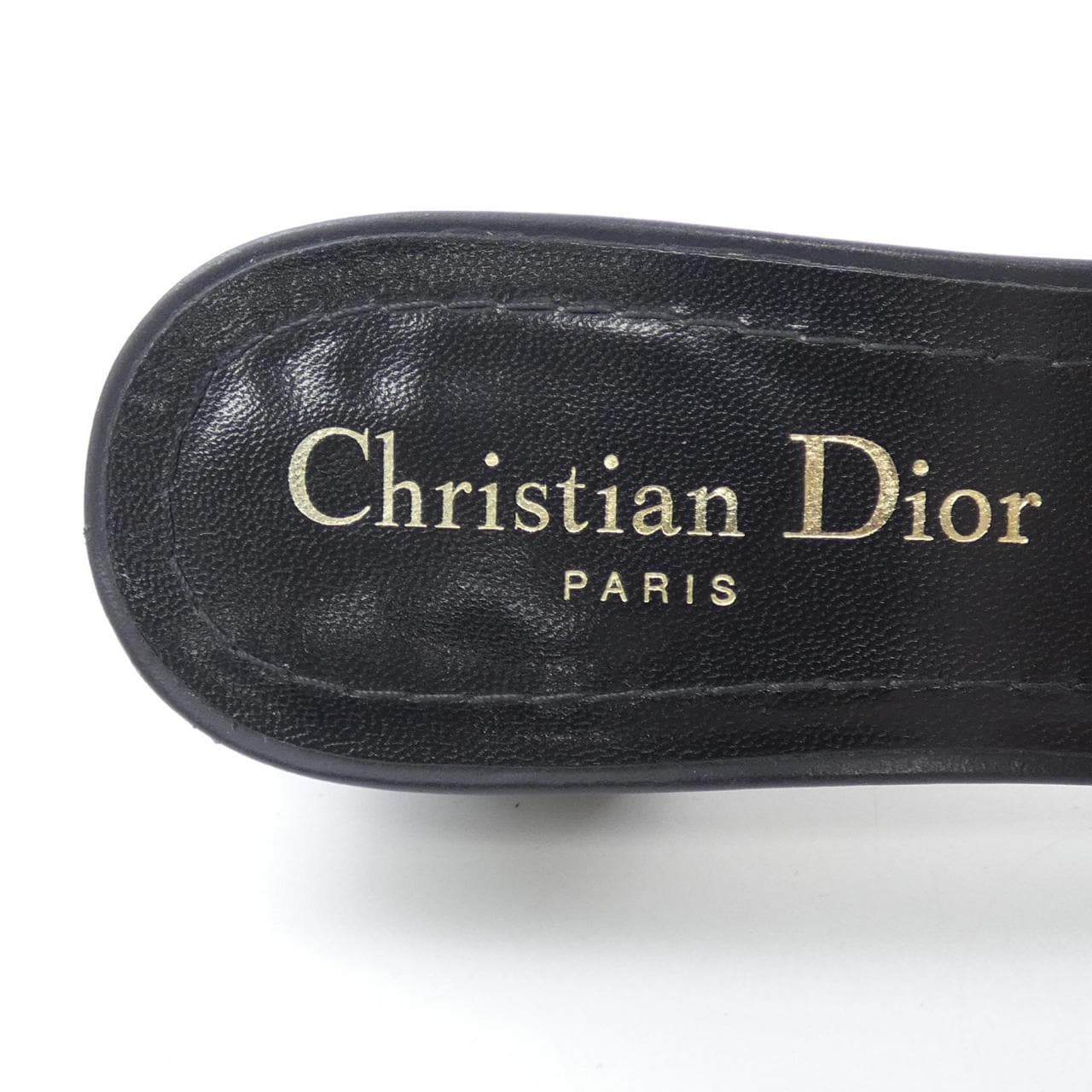 クリスチャンディオール CHRISTIAN DIOR エンブロイダリーコットン DWAY サンダル