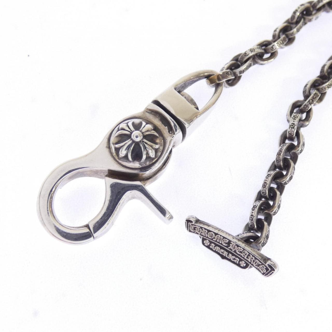 クロムハーツ CHROME HEARTS PPR CHN W/SCRL CATCH 20 2355 304 7952 9100 ウォレットチェーン
