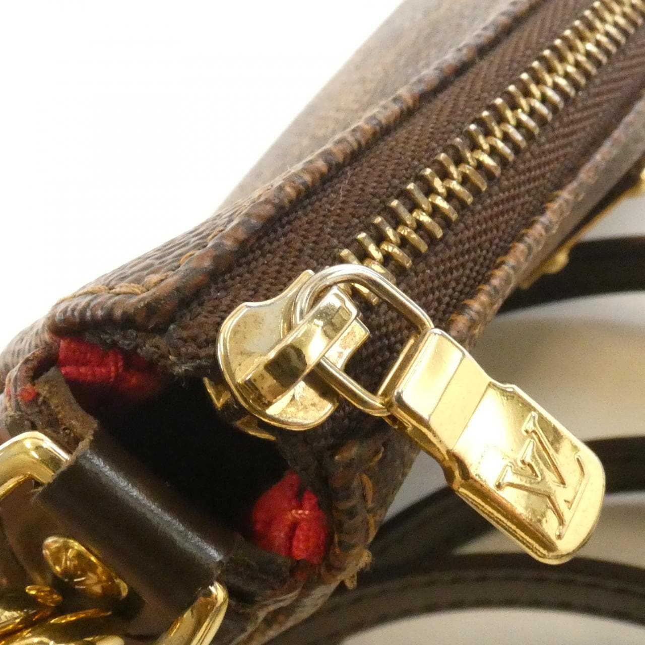 ルイヴィトン ダミエ エヴァ N55213 ショルダーバッグ