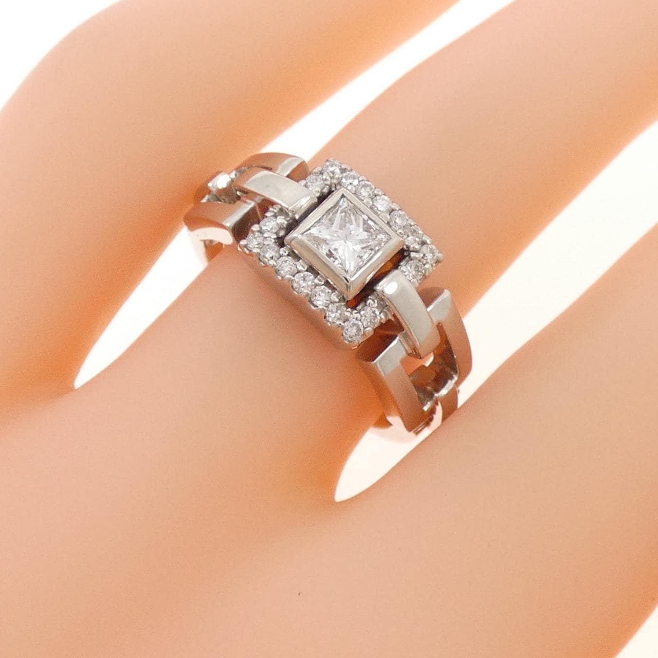 PT900 ダイヤモンド リング 0.30CT